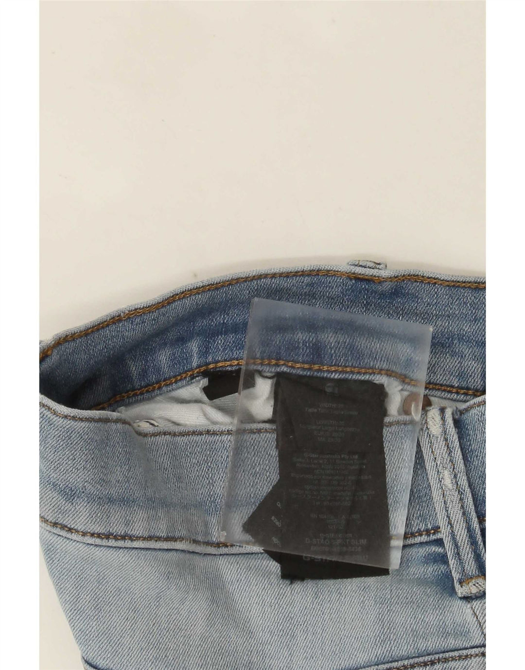 G-Star Herren Slim Jeans W29 L30 Blaue Baumwolle