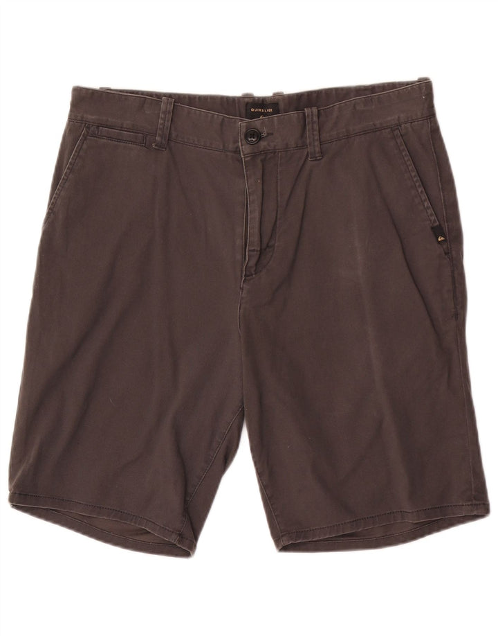 Quiksilver Herren Chinoshorts W32 Mittelgrau