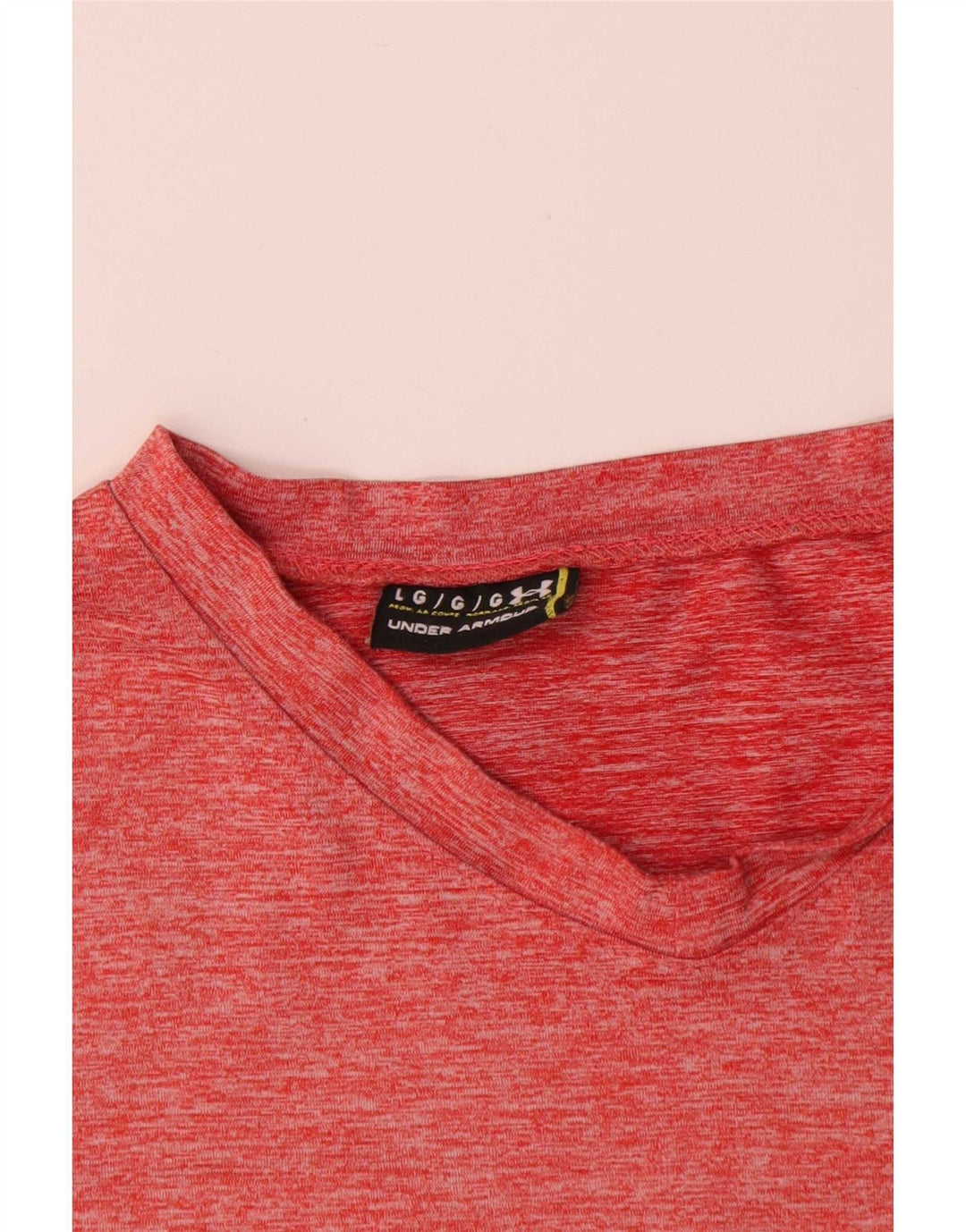 Under Armour Herren T-Shirt Top Large Rot meliert