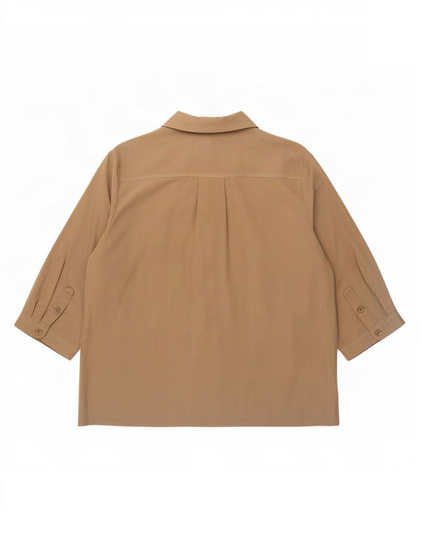 Project Damen Kurzarmhemd UK 16 Large Grau
