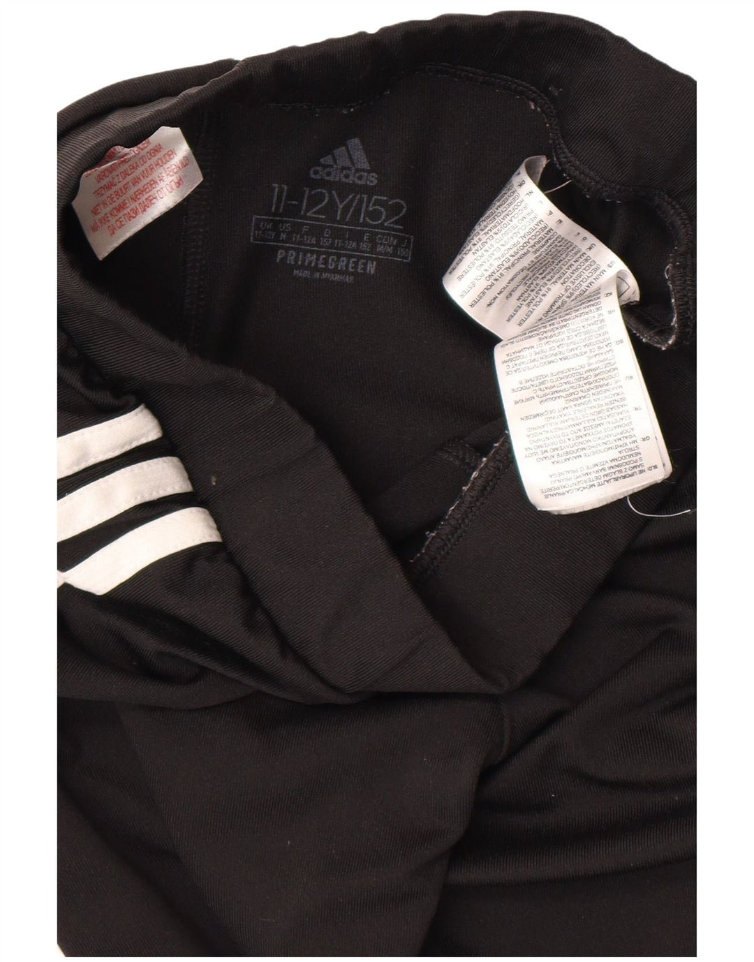 Adidas Aeroready-Leggings für Mädchen, 11–12 Jahre, schwarzes Polyester