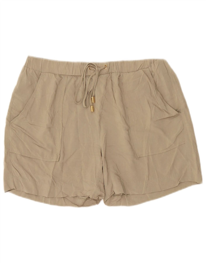 Michael Kors Damen Casual Shorts Medium W30 Grüne Viskose