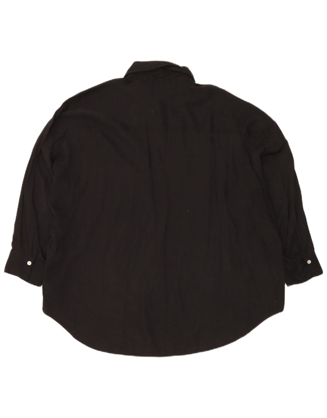 ZARA Damen Übergroßes Hemd UK 18 XL Schwarz
