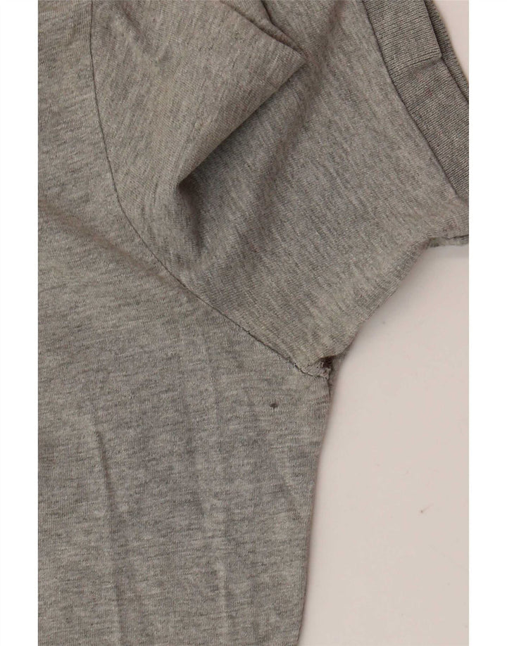 Nike Poloshirt für Jungen, 12–13 Jahre, groß, graue Baumwolle