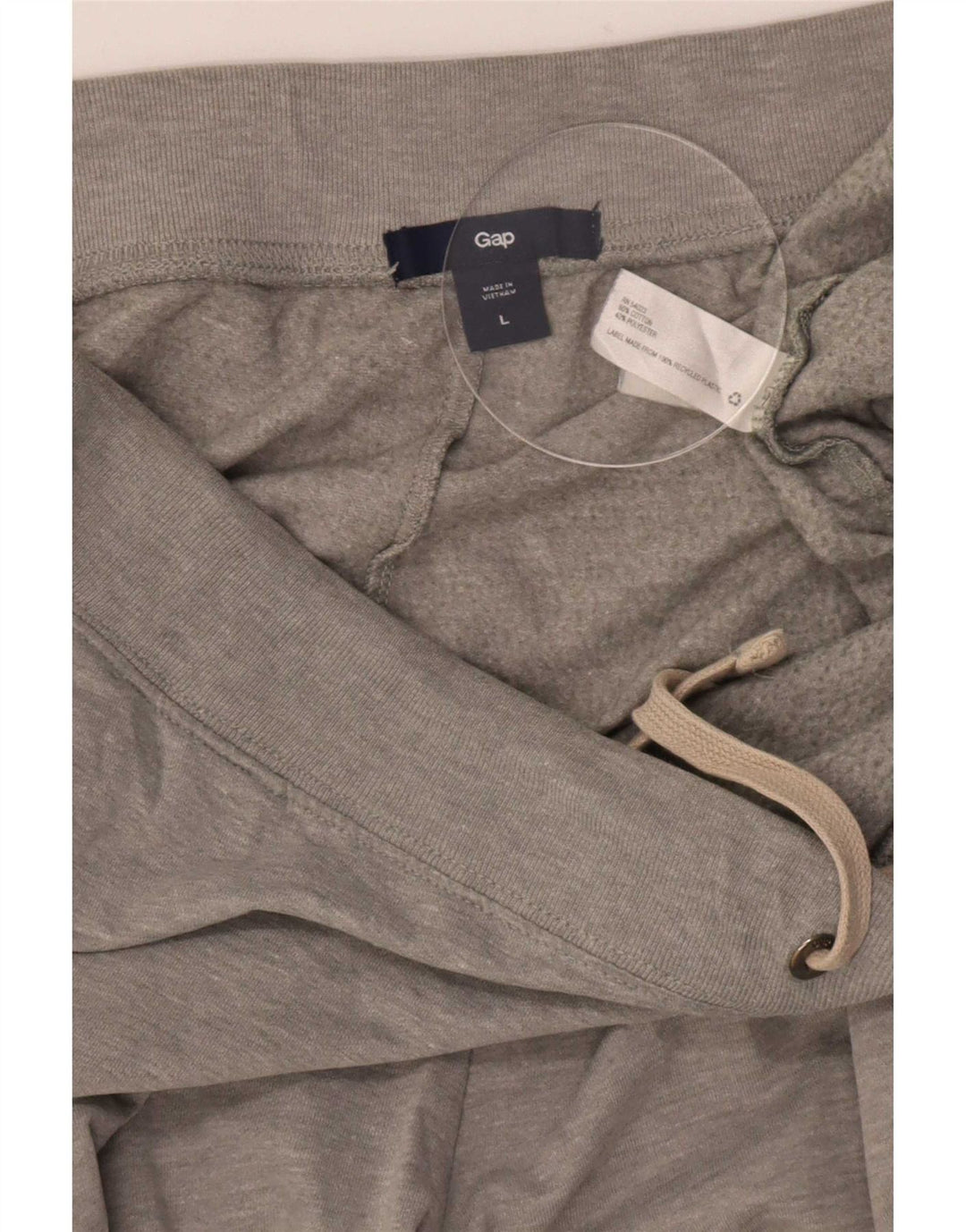 Gap Capri-Trainingshose für Herren, Größe L, aus grauer Baumwolle