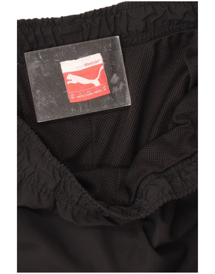 PUMA Herren Graphic Capri-Trainingshose Mittelschwarz