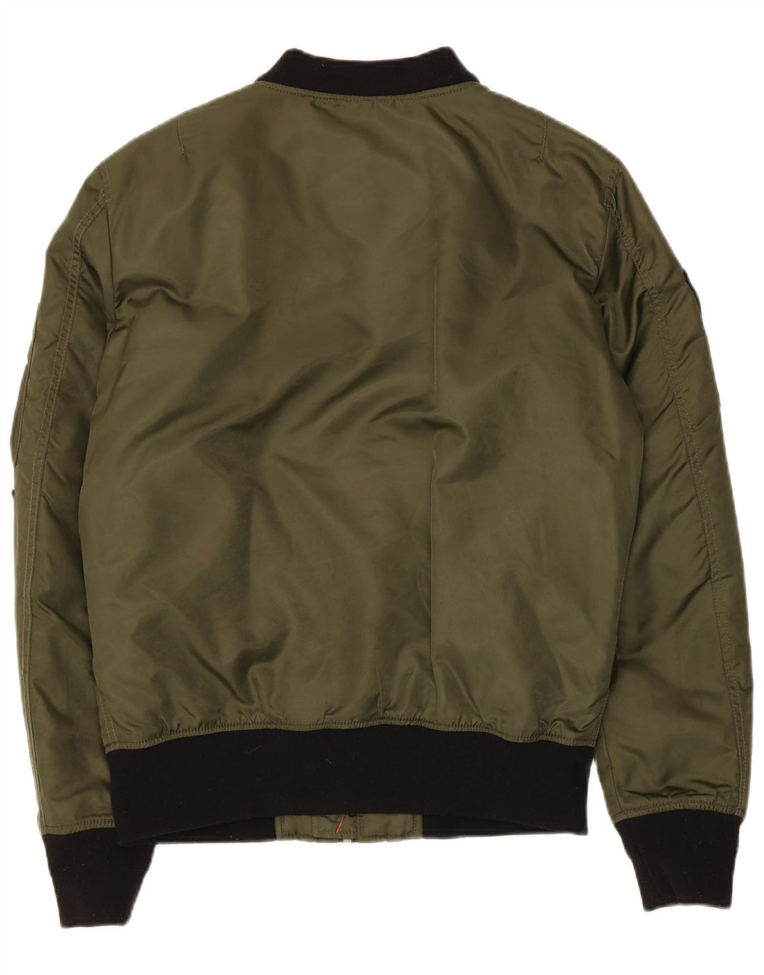 Superdry Herren Militär-Bomberjacke UK 38 Medium Khaki Nylon