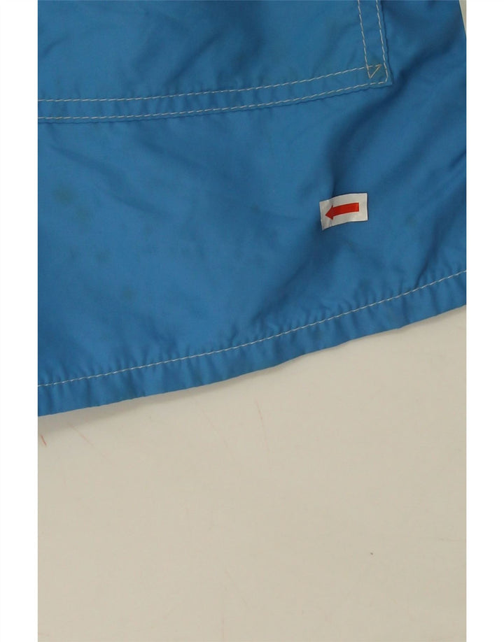 Sundek Herren-Badeshorts aus mittelblauem Nylon
