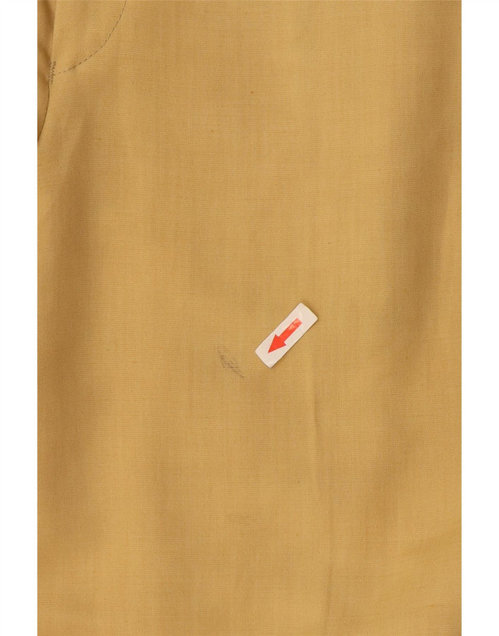 Missoni Herren-Anzug mit 3 Knöpfen, 2-teilig, IT 50, Größe L, W34, L30, gelbe Viskose