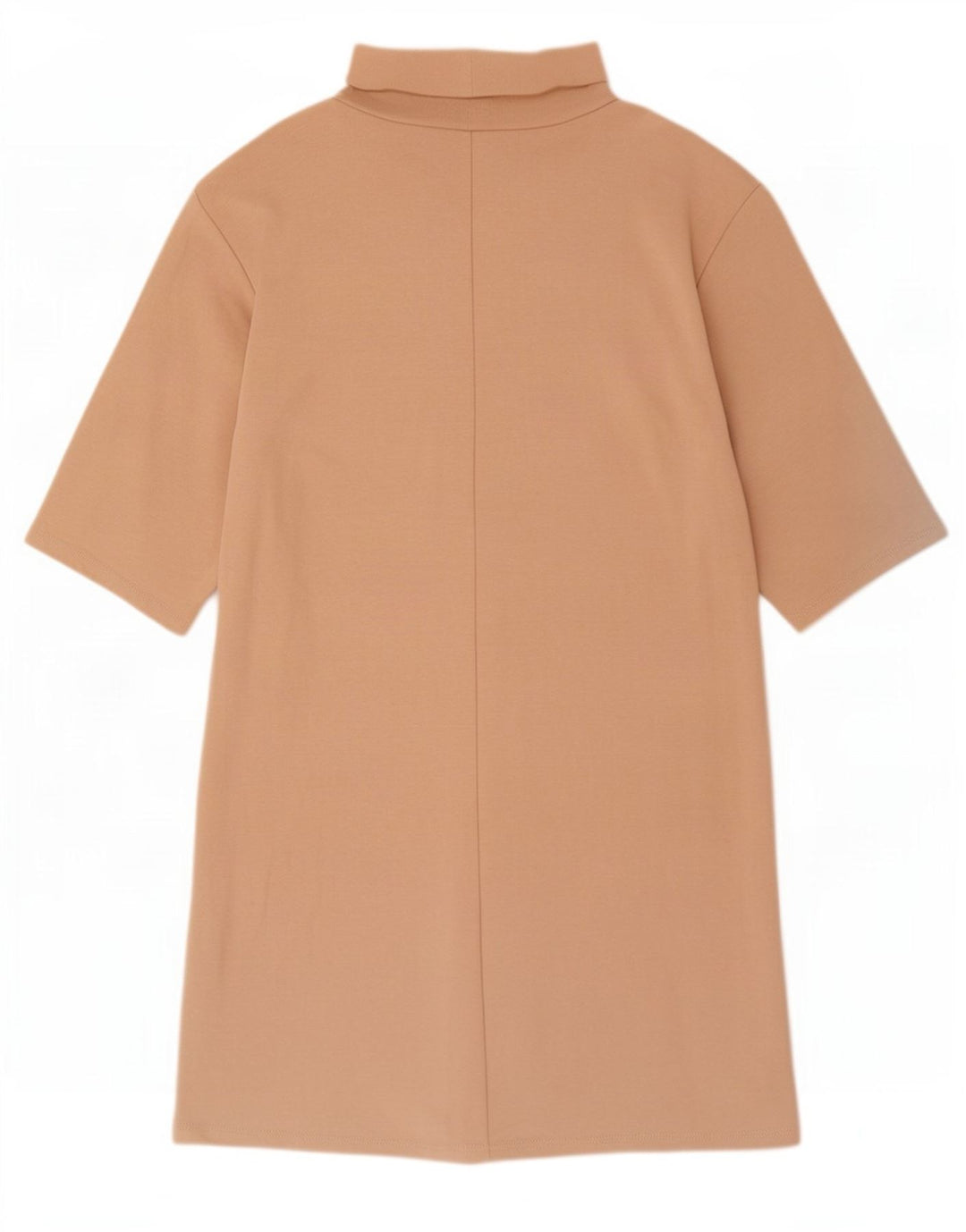 Zara Damen Etuikleid UK 10 Small Beige Baumwolle