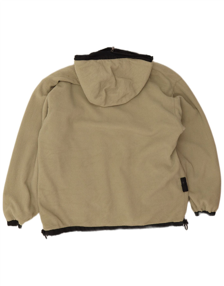 Kappa Herren-Windbreaker mit Kapuze, wendbar, Gr. 36, Größe S, Schwarz, Polyester