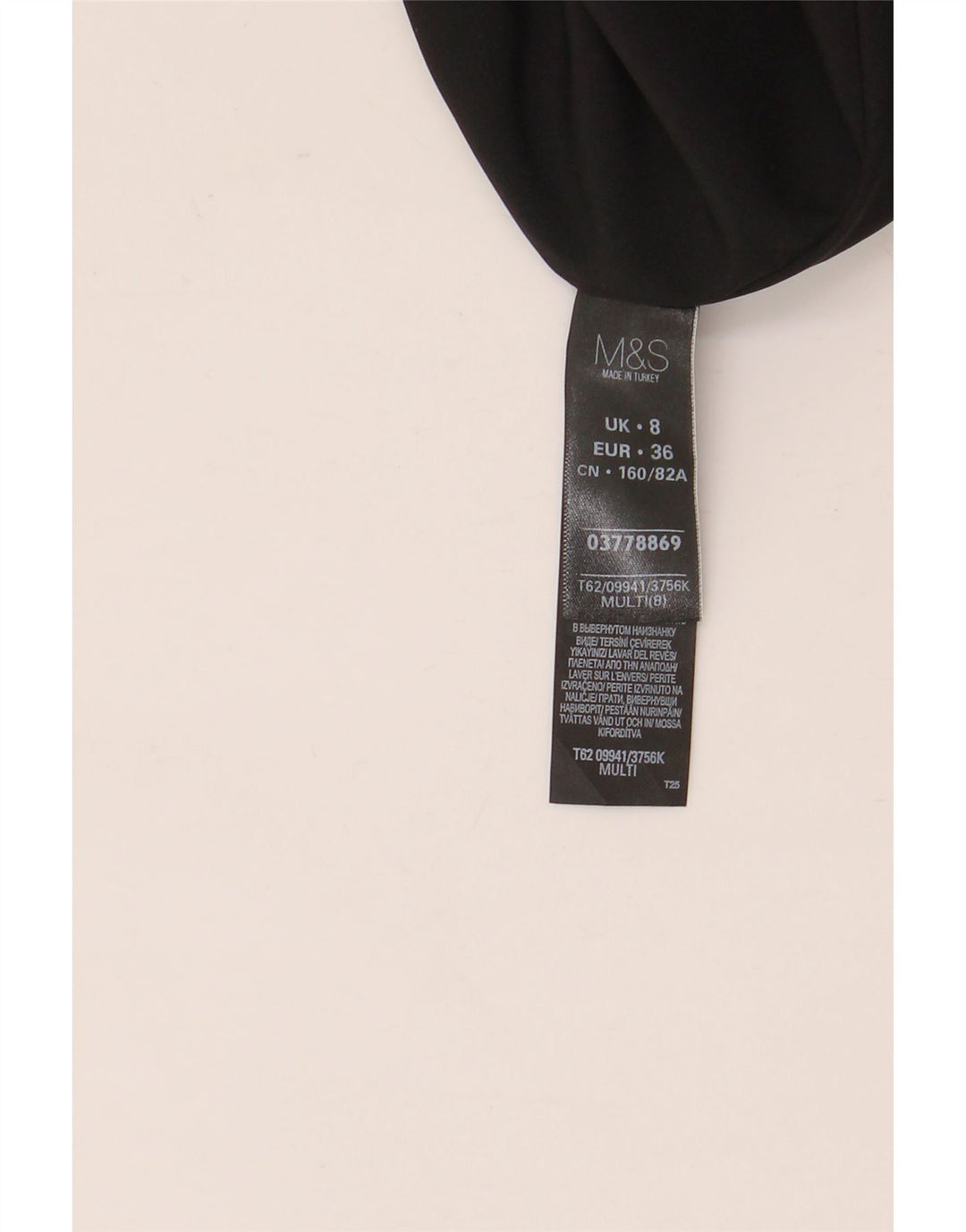 Marks & Spencer Damen-A-Linien-Kleid, Größe S, mehrfarbig, Polyester
