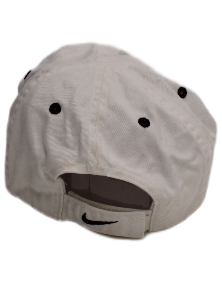 Nike Baseballkappe für Jungen, 7–8 Jahre, Größe S/M, weiße Baumwolle