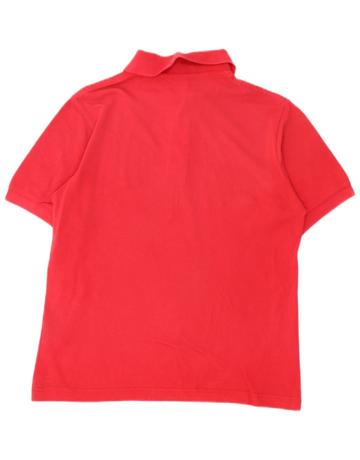 Kappa Herren-Poloshirt, klein, rote Baumwolle