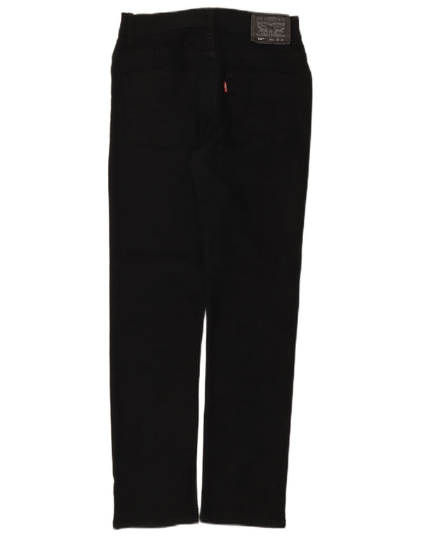 Levi's 502 Tapered Jeans für Jungen, 13–14 Jahre, W27 L27, schwarze Baumwolle