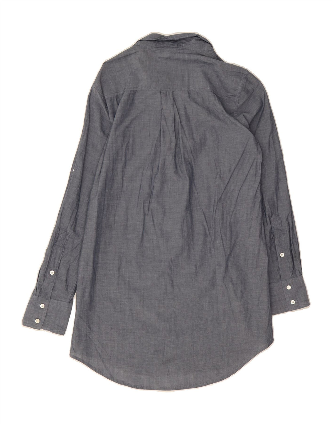 J. CREW Womens Pullover Shirt Dress UK 6 XS Grey Cotton Vintage J. Crew and Second-Hand J. Crew from Messina Hembry 