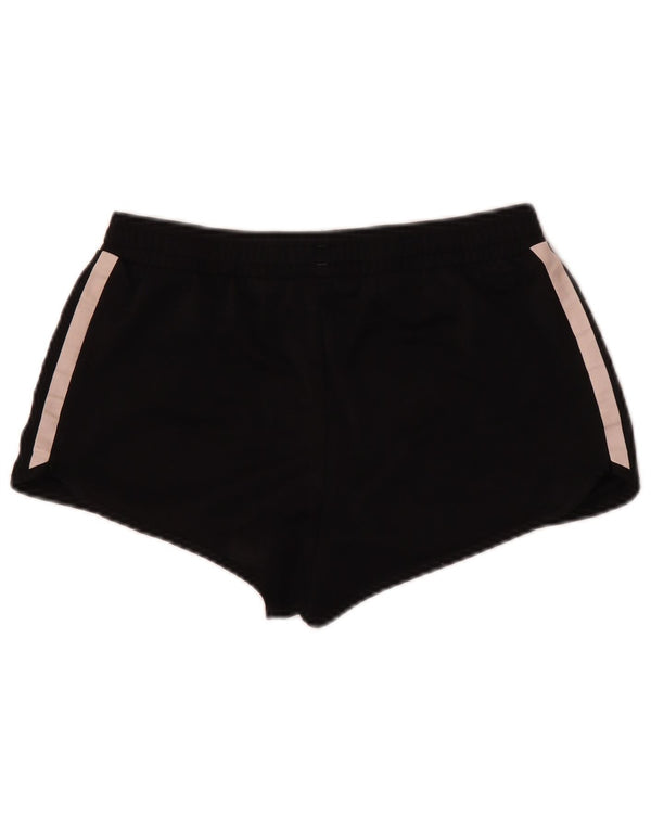 Adidas Damen Sportshorts UK 14 LMittelschwarzes Polyester