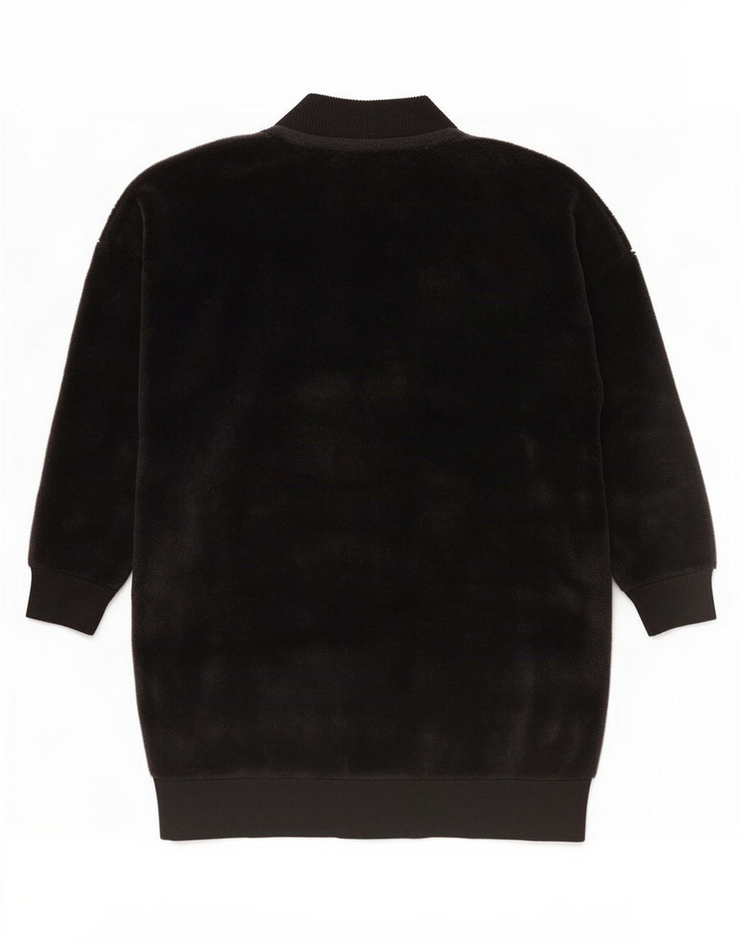 Marks & Spencer Damen-Strickjacke, übergroß, lang, Gr. 6, XS, Schwarz