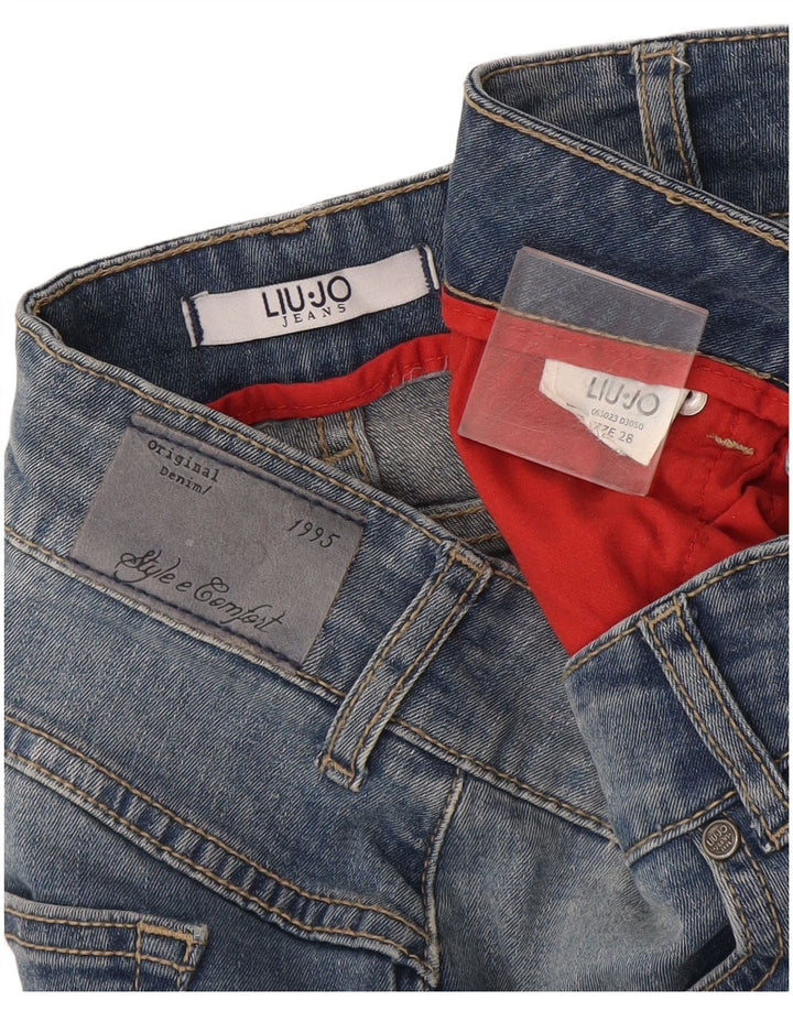 Liu Jo Damen Skinny Jeans W28 L29 Blau