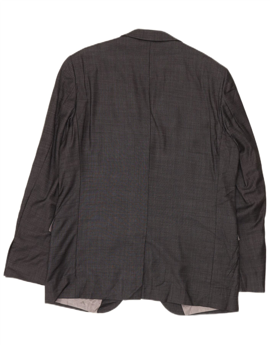 Dkny Herren-Blazer mit 2 Knöpfen, klassische Passform, UK 42, XL, graue Wolle