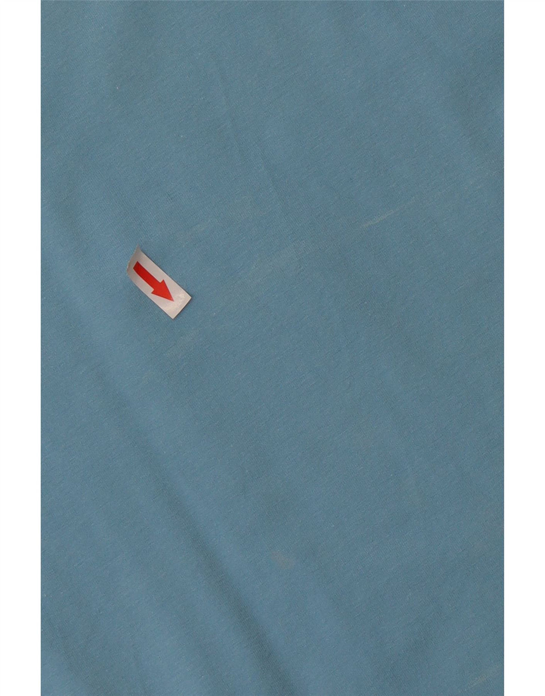 Asics Damen Top 3/4 Ärmel UK 18 XL Blaue Baumwolle