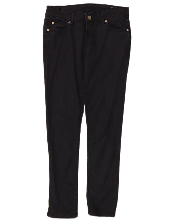 Zara Damen Skinny Jeans EU 38 Small W28 L28 Marineblau Modal