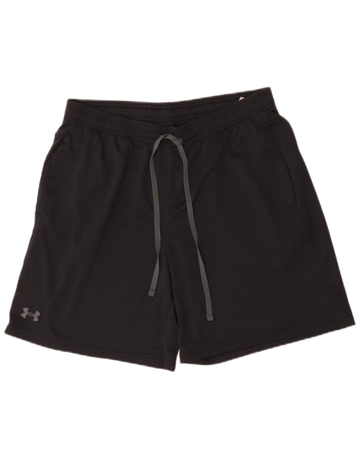 Under Armour Herren Sportshorts XL Grau Polyester