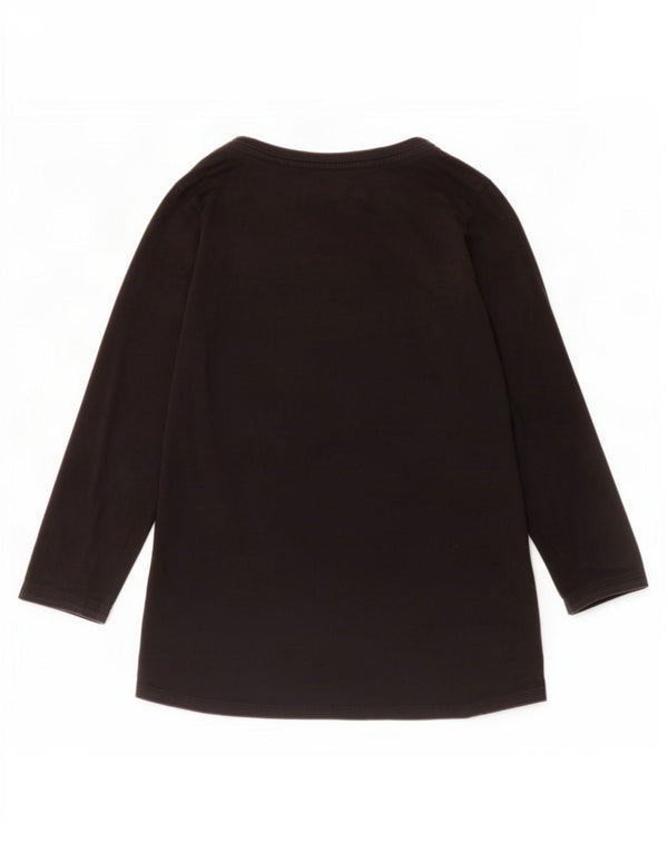 Champion Damen Graphic Top Langarm UK 18 XL Schwarz