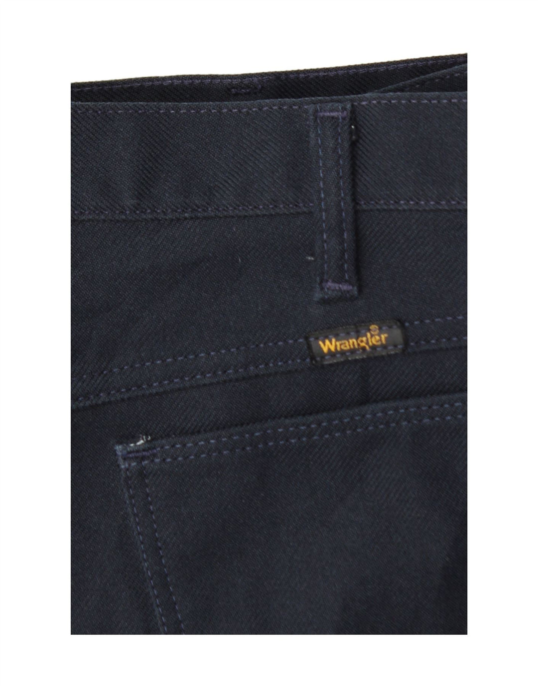 WRANGLER Mens Straight Cropped Trousers  W34 L24 Navy Blue