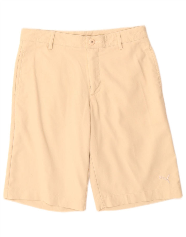 Puma Chino-Shorts für Jungen, 11–12 Jahre, W28, beige, Polyester
