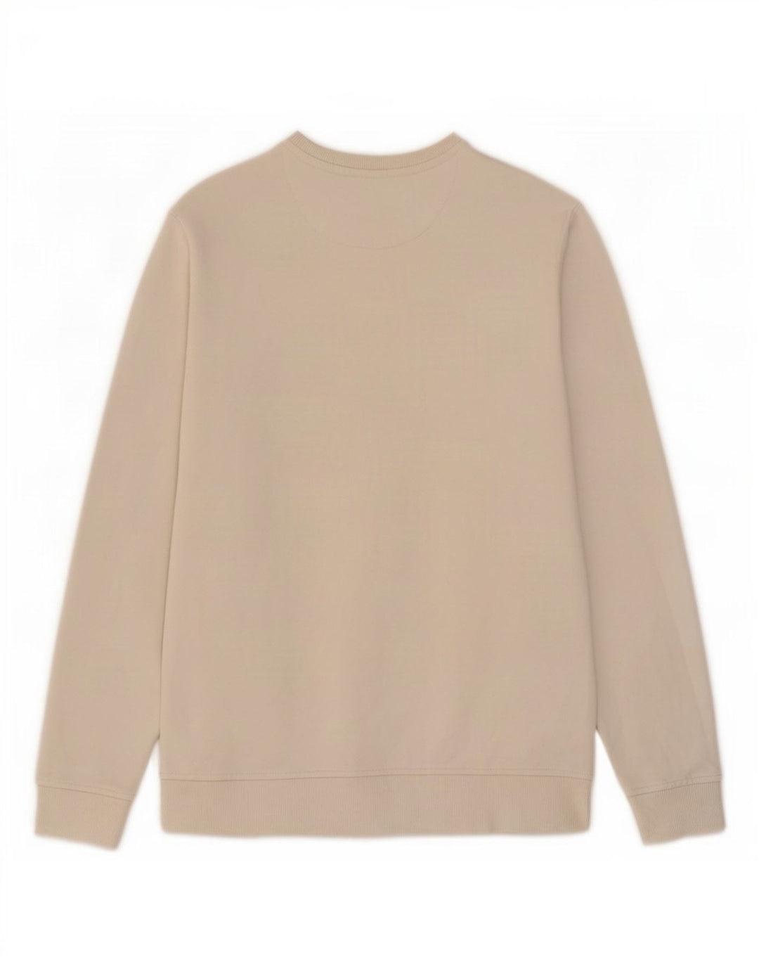 Lyle & Scott Herren-Sweatshirt-Pullover aus mittelgrauer Baumwolle