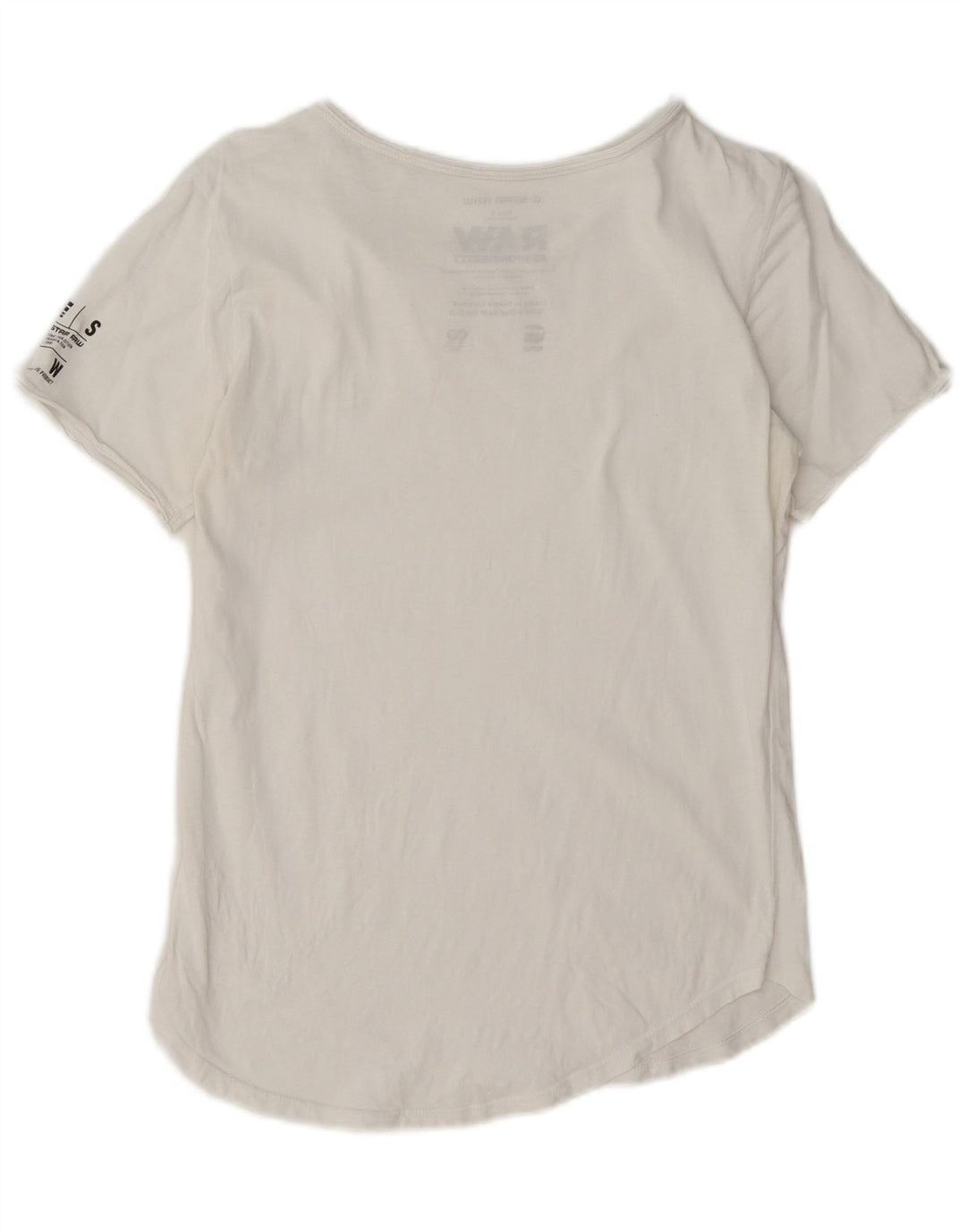 G-Star Herren T-Shirt mit Grafik, Größe S, Weiß