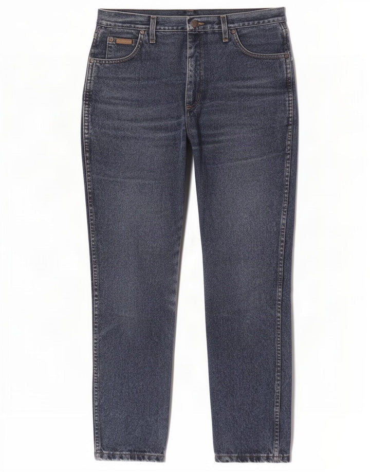 Wrangler Damen Tapered Jeans W28 L30 Blau