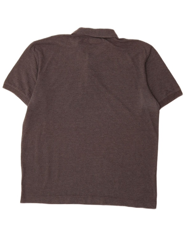 Kappa Herren Poloshirt 2XL Grau Baumwolle