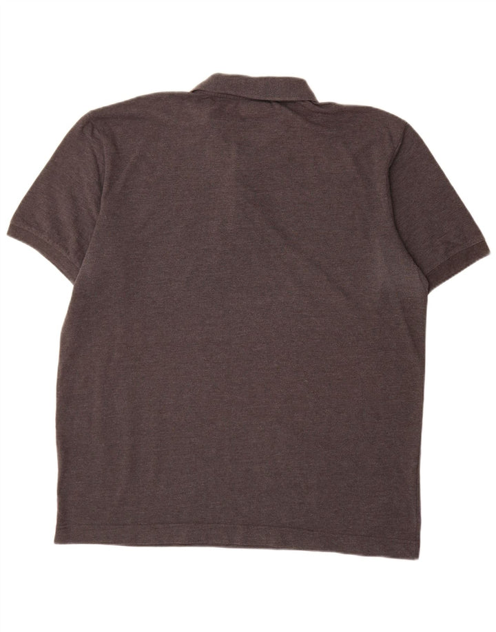 Kappa Herren Poloshirt 2XL Grau Baumwolle