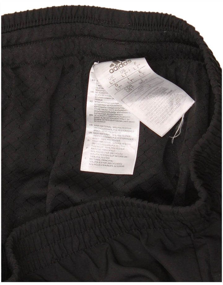 Adidas Herren großes schwarzes Polyester