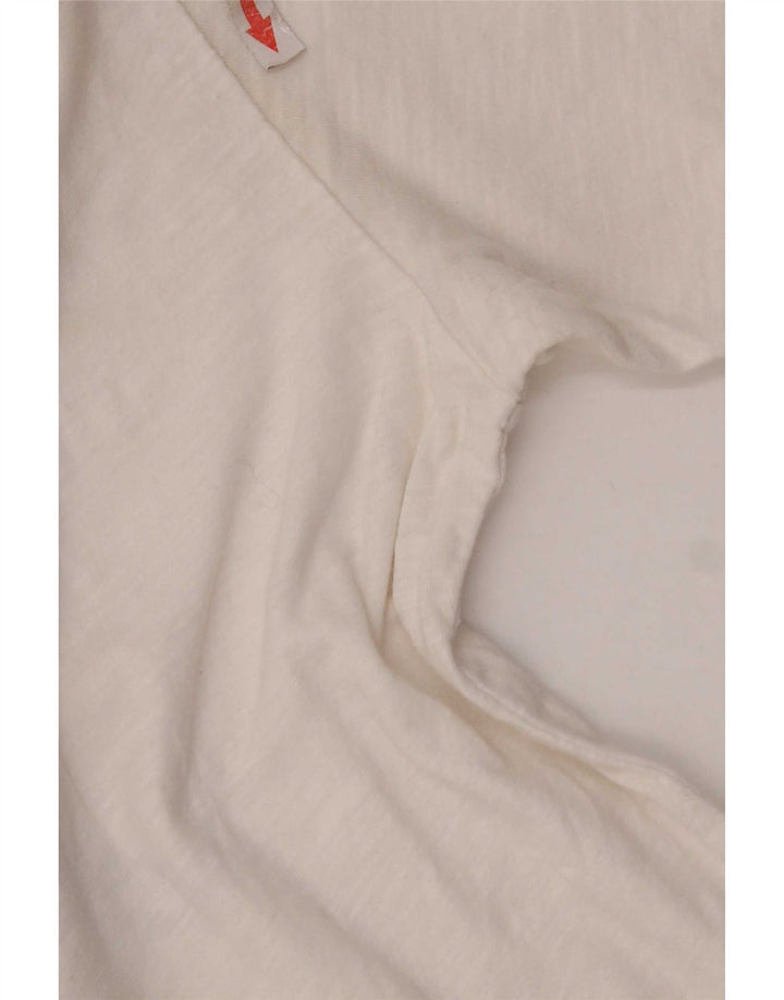 Tommy Hilfiger Herren-T-Shirt mit Grafik, mittelweiße Baumwolle