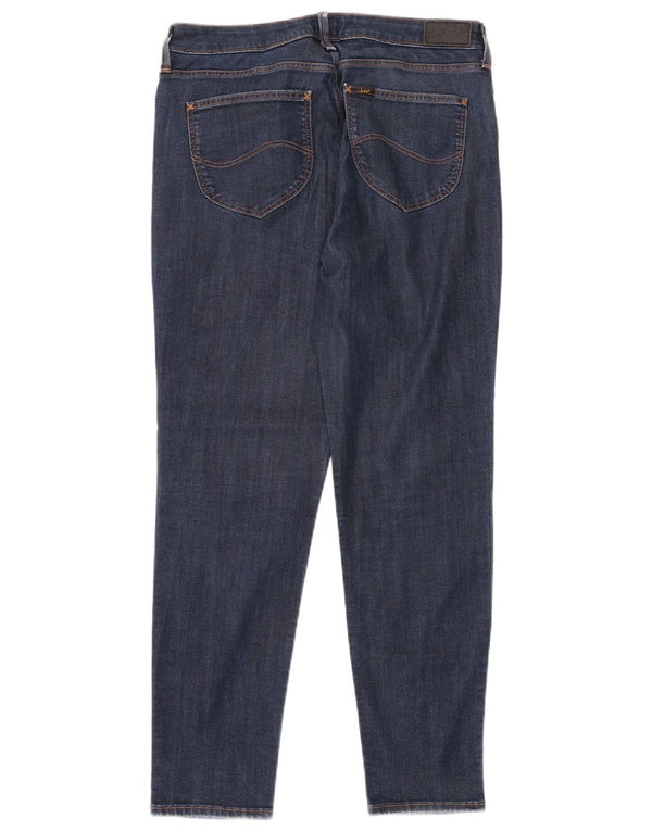 Lee Damen Scarlett High Skinny Jeans W32 L31 Blaues Lyocell