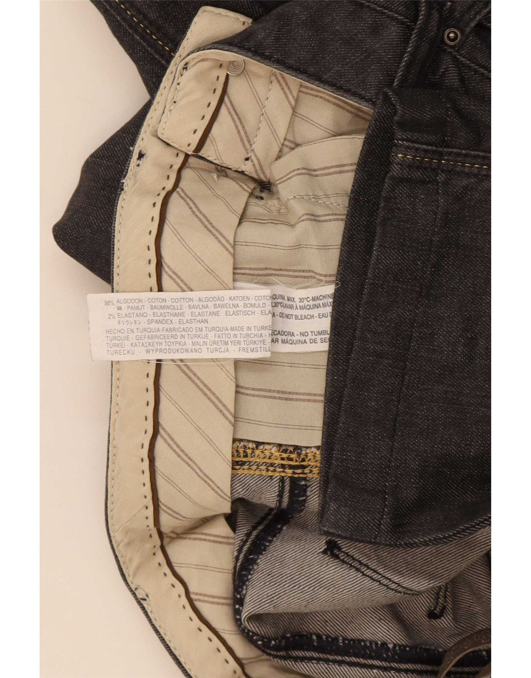 Zara Damen Straight Jeans EU 40 Medium W30 L30 Schwarze Baumwolle