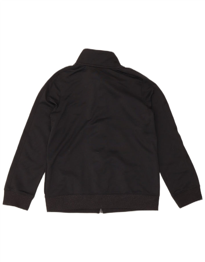 Under Armour Jungen-Trainingsanzug-Top-Jacke, 9–10 Jahre, mittelgroß, schwarz, Sport