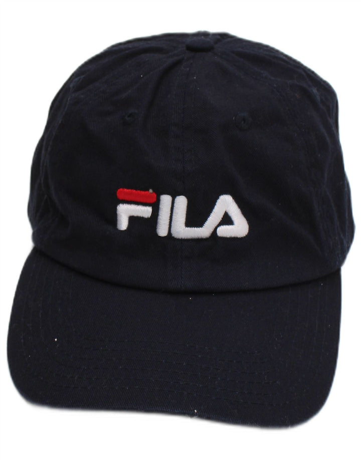 Fila Herren-Baseballkappe mit Grafik, Einheitsgröße, marineblaue Baumwolle