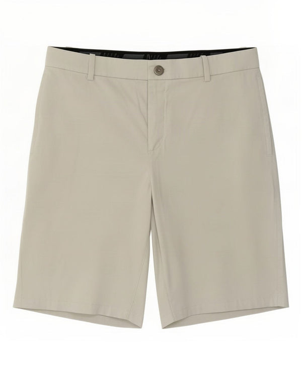 Nike Mens Dri Fit Chino Shorts Medium W32 Beige Polyester