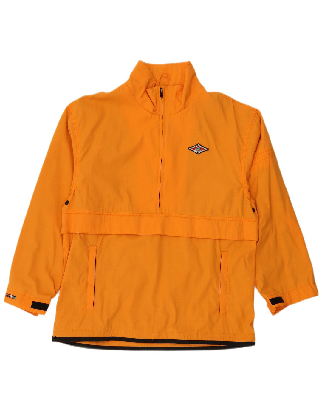 Bear Herren Grafik-Pullover-Regenjacke UK 40 Large Orange Polyester