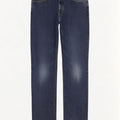Carhartt Herren Straight Jeans W32 L34 Marineblaue Baumwolle