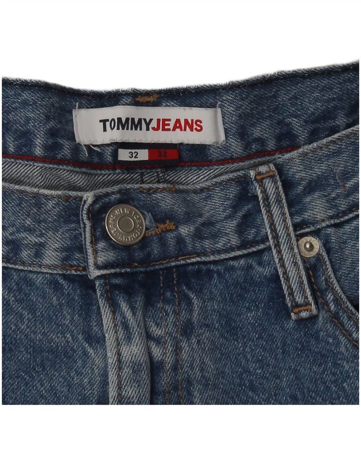 Tommy Hilfiger Damen-Jeans mit weitem Bein, W32, L32, Blau