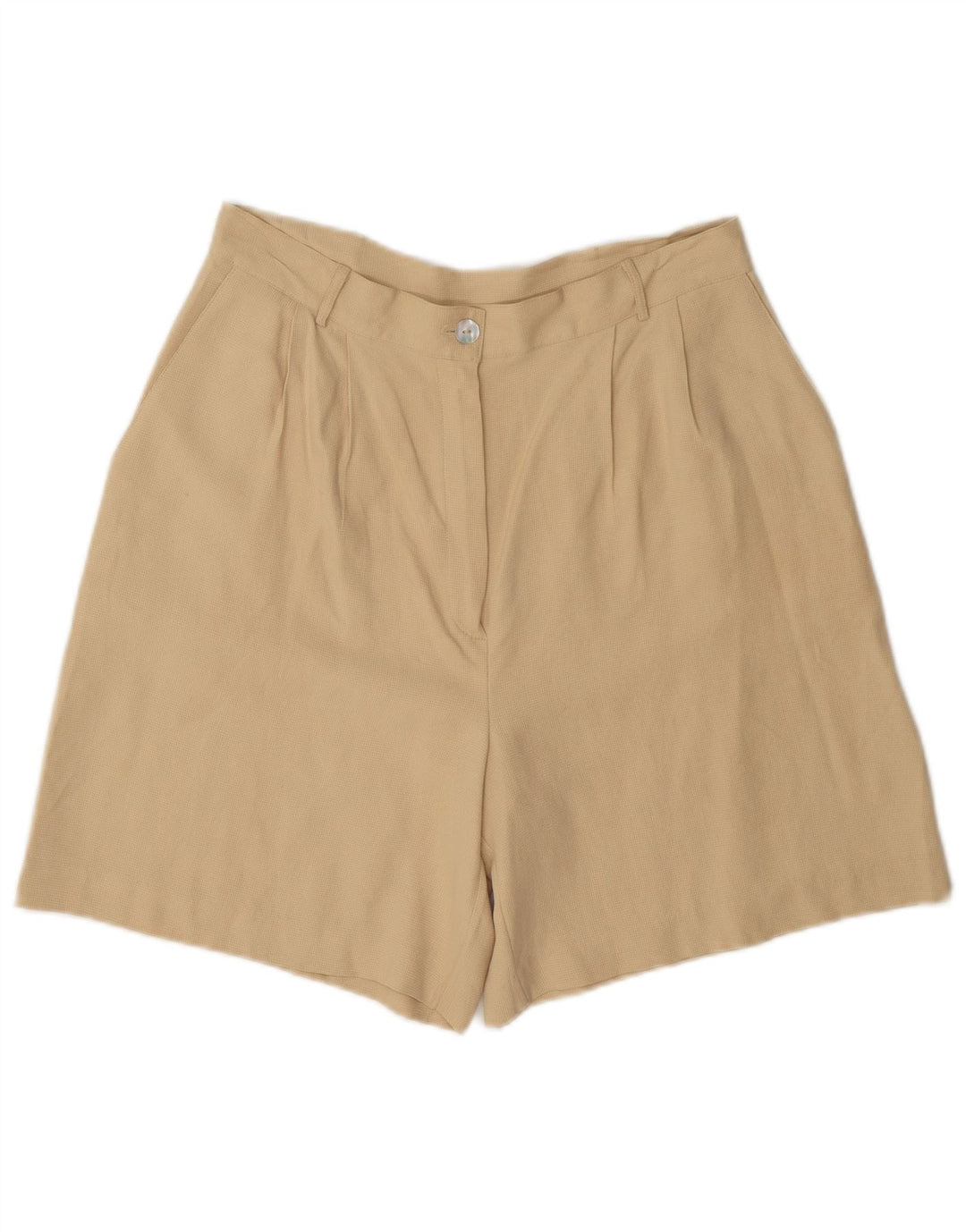 Vintage Damen Pegged Casual Shorts IT 44 Medium W28 Beige