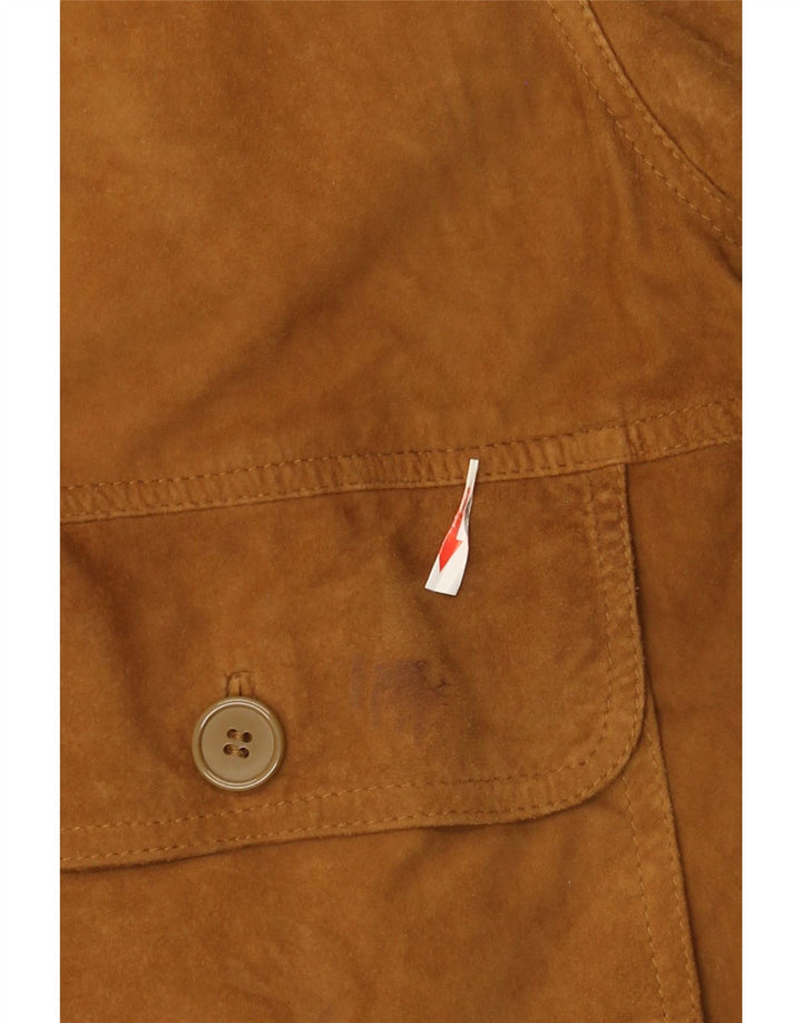 Conbipel Herren Wildleder Bomberjacke IT 56 2XL Beige Leder