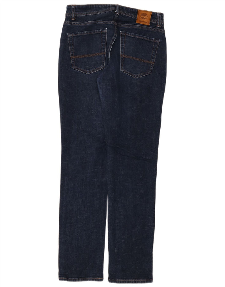 Timberland Damen Slim Jeans W30 L32 Marineblau Baumwolle