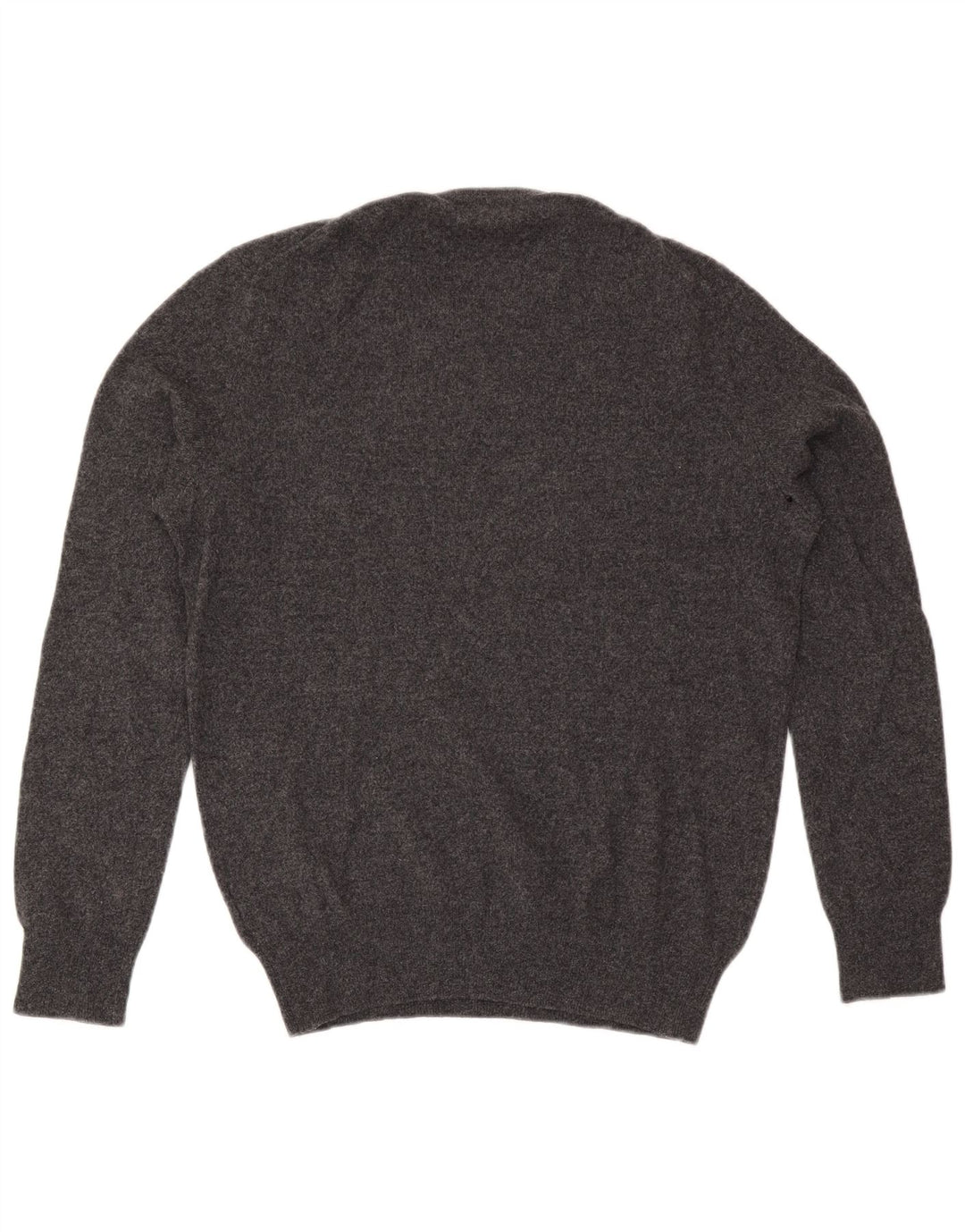Polo Ralph Lauren Herren-Pullover mit Rundhalsausschnitt, mittelgraue Wolle