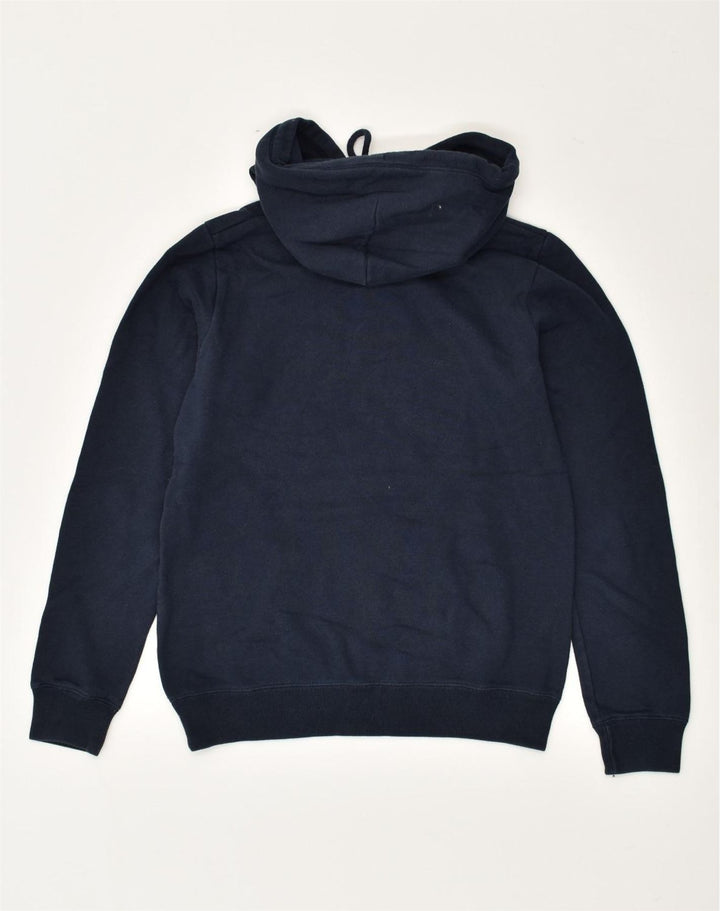 JACK WILLS Womens Hoodie Jumper UK 12 Medium Navy Blue Cotton | Vintage Jack Wills | Thrift | Second-Hand Jack Wills | Used Clothing | Messina Hembry 